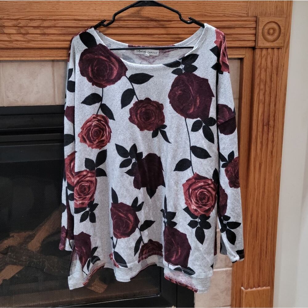 Absolutely Famous Soft Long sleeve Tunic - Picture 1 of 3